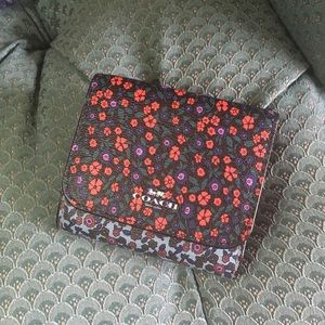 Coach ranch floral wallet